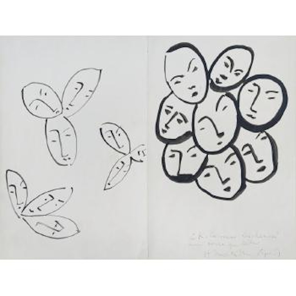 Étude pour Masques by Henri Matisse