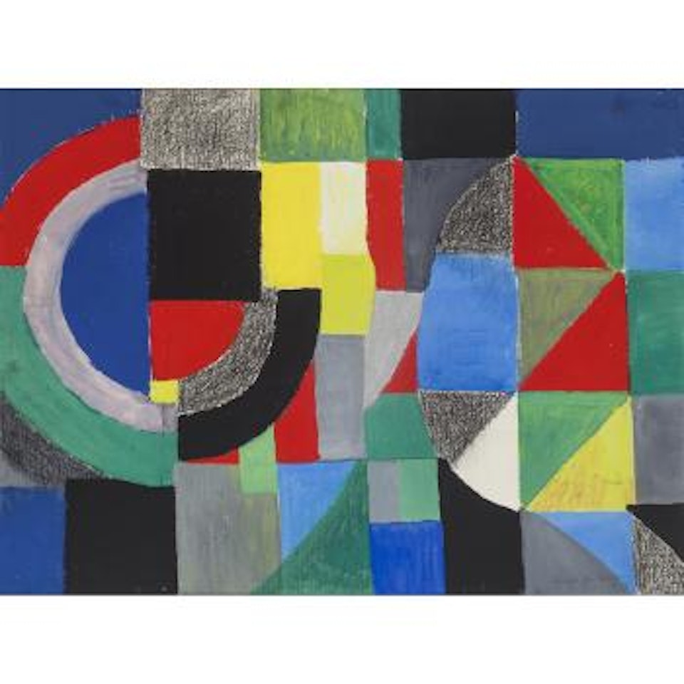 Rhythme coloré by Sonia Delaunay