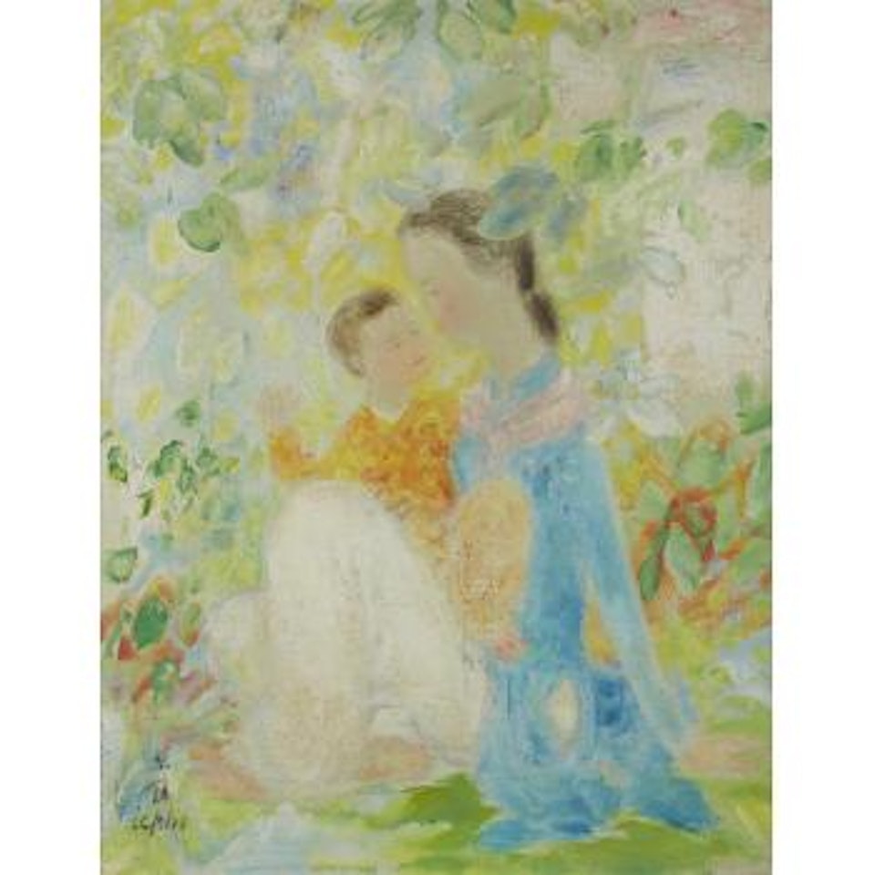 Mother and Child by Le Pho