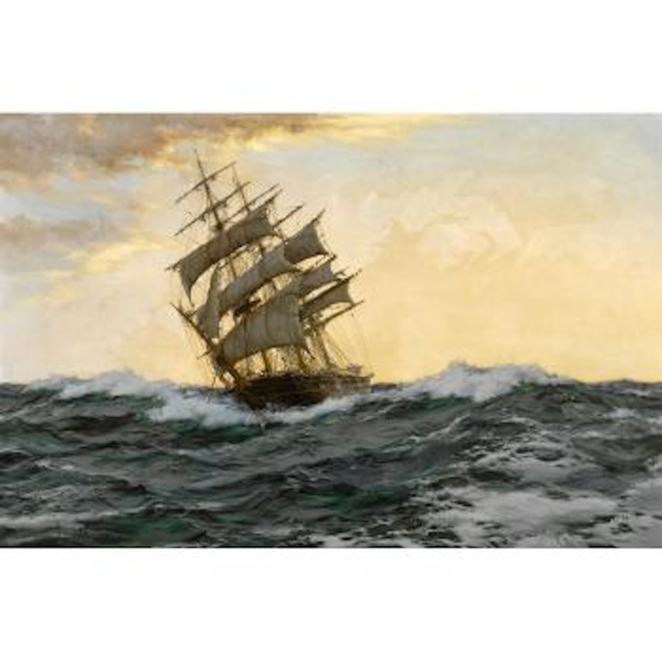 Bird of dawn - the 'Sir Lancelot' by Montague Dawson