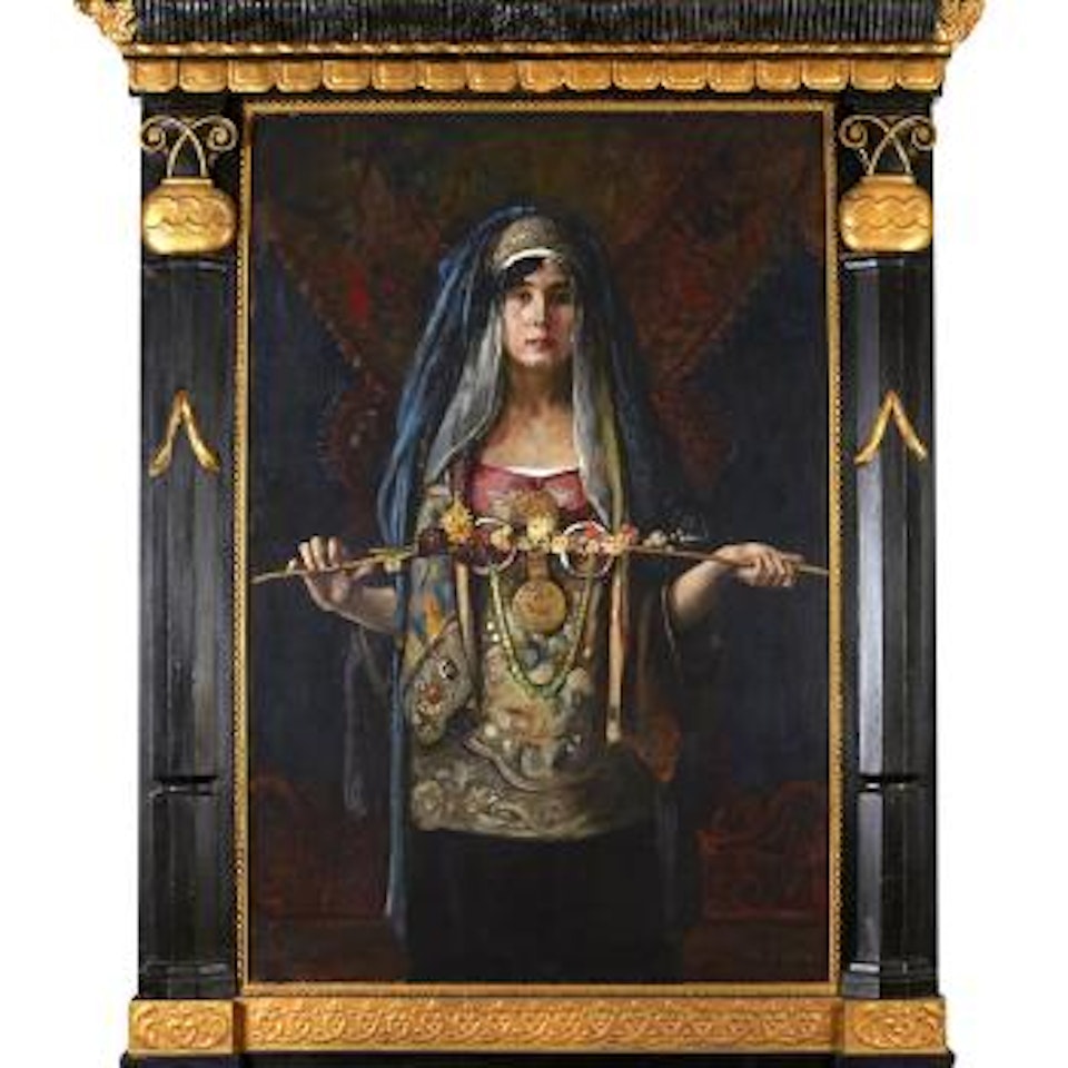 The Moroccan bride by Gyula Tornai