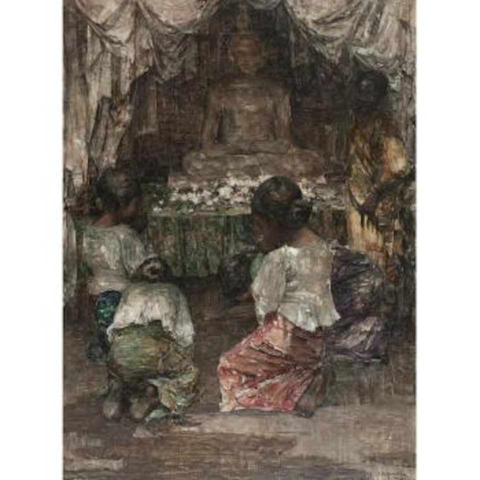 Before the Buddha by Edward Atkinson Hornel