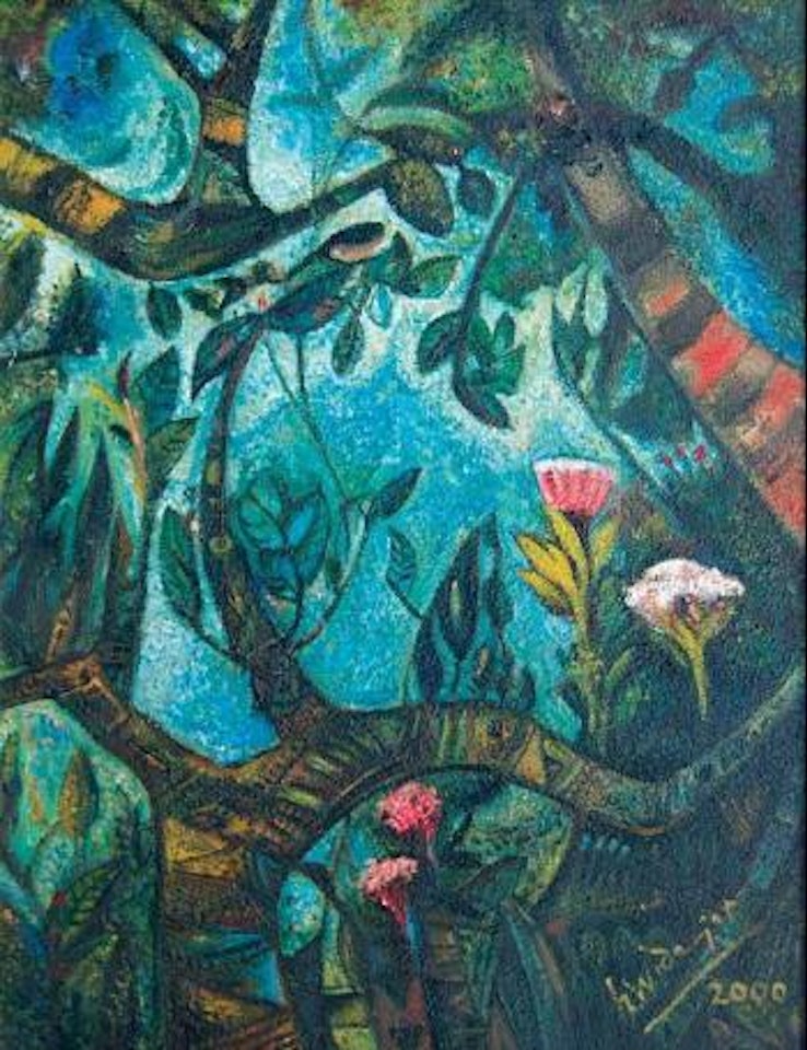 Hutan biru by Haji Widayat