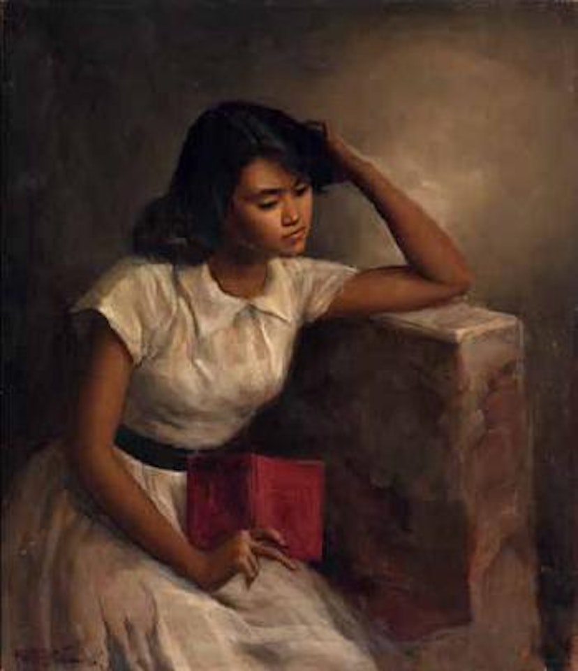 Daydreaming by Raden Basoeki Abdullah
