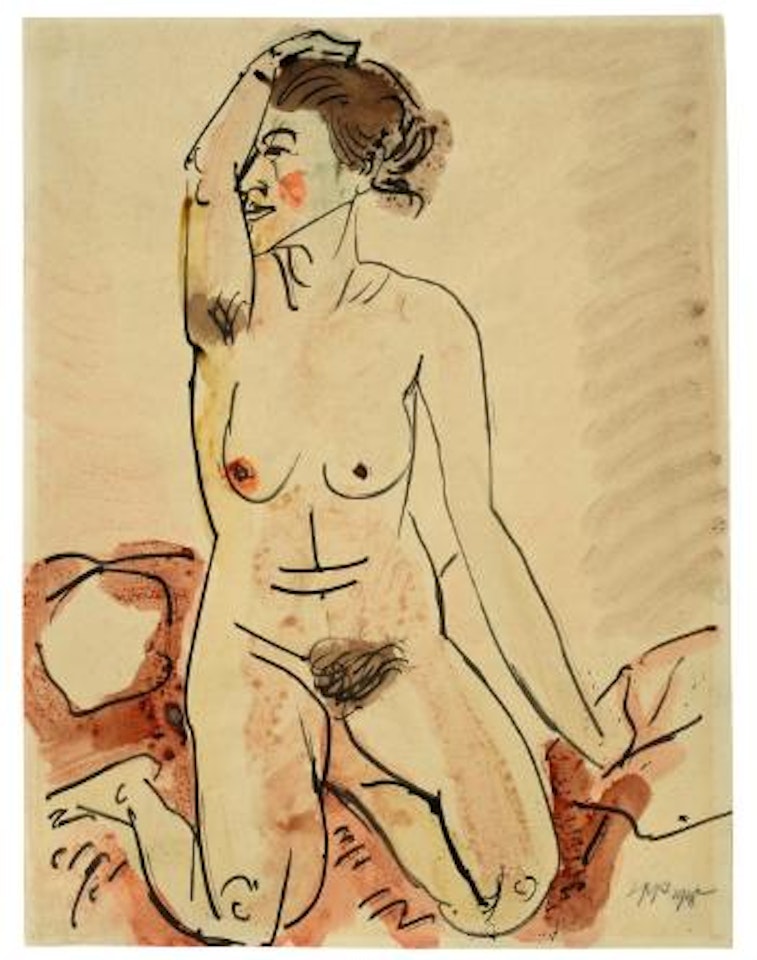 Weiblicher Akt by Max Pechstein