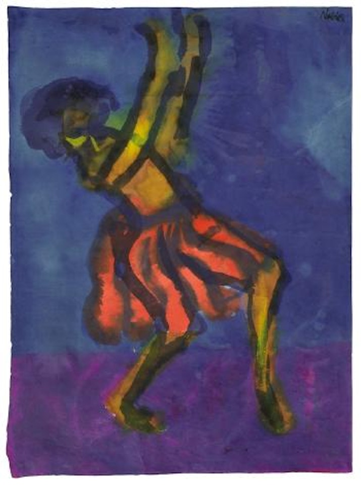 Tänzerin by Emil Nolde