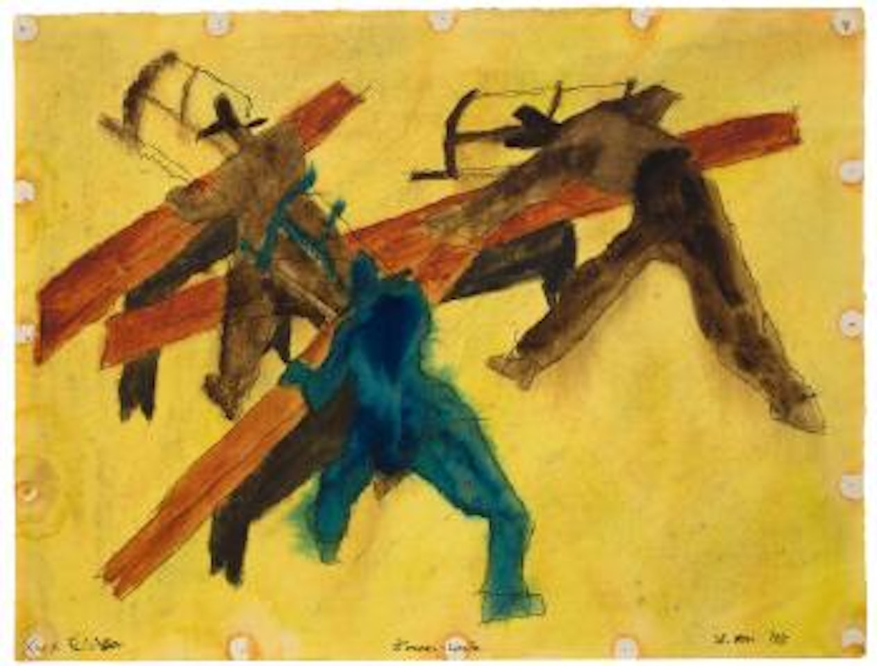 Zimmer = Leute by Lyonel Feininger