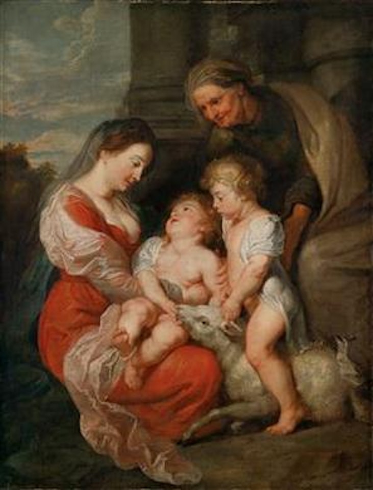 The Virgin and Child with Saint Elizabeth and the Infant Saint John the Baptist by Peter Paul Rubens