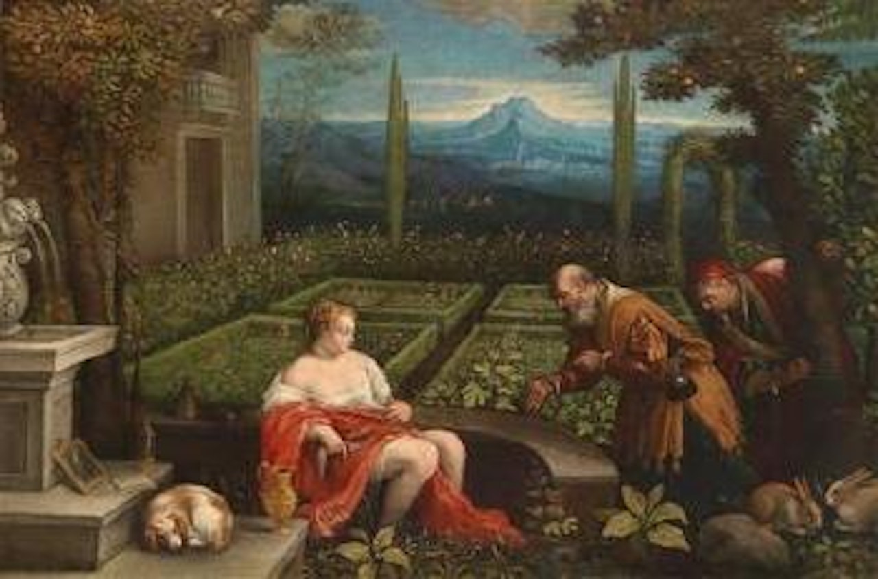 Susanna and the Elders by Leandro Bassano
