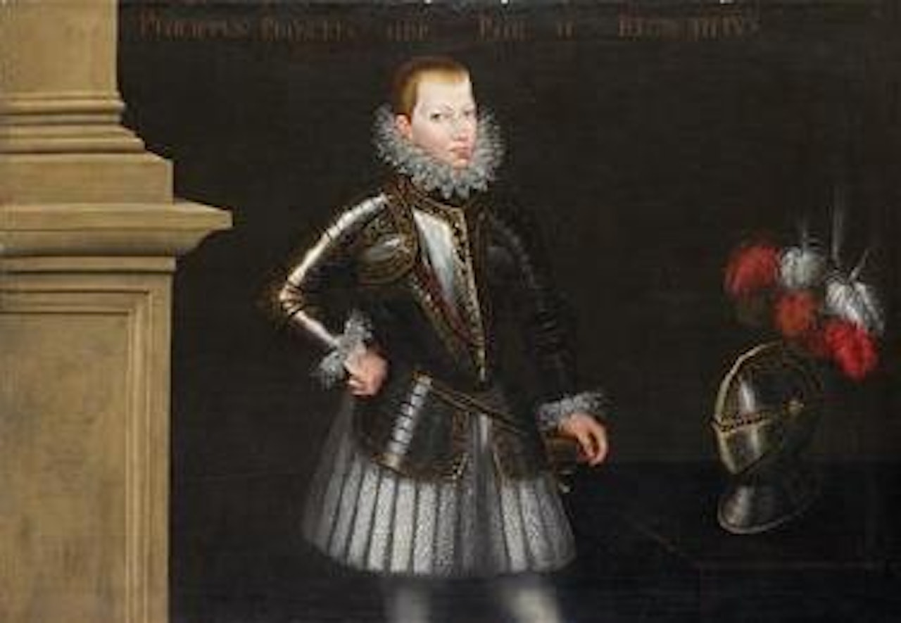 Portrait of Infante Philip III of Spain, as a child by Spanish School