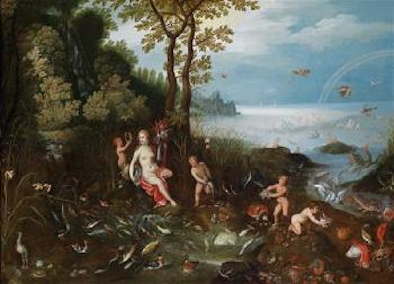 Allegory of Water by Jan van Balen by Jan Brueghel the Younger