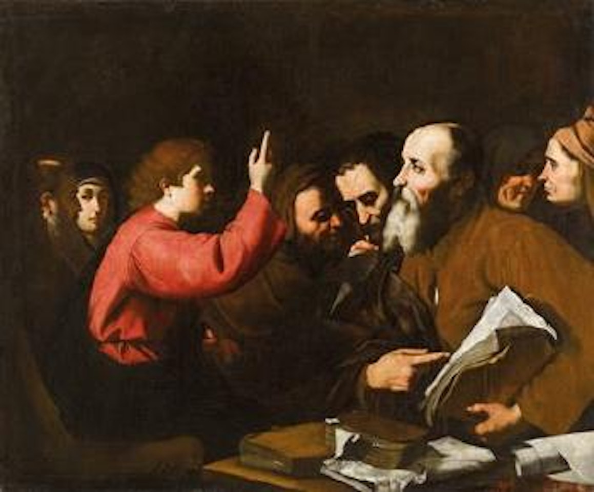 Christ among the Scholars by Jusepe de Ribera
