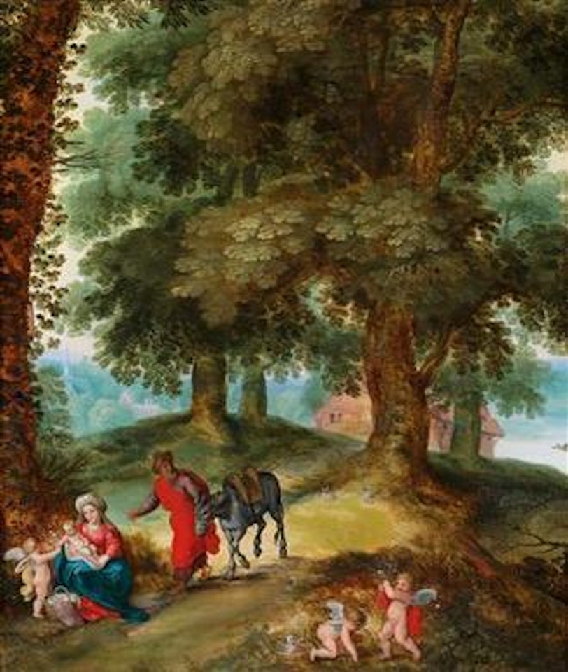 The Rest on the Flight into Egypt by Jan Brueghel the Younger