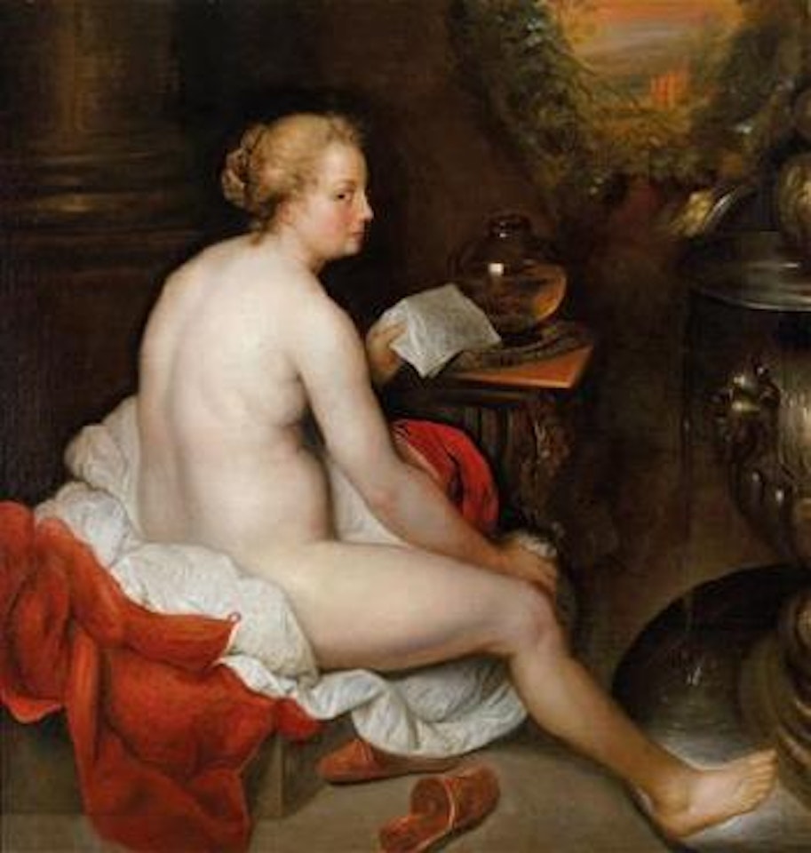 Bathsheba holding King David’s Letter by Attributed to Rembrandt Harmensz van Rijn