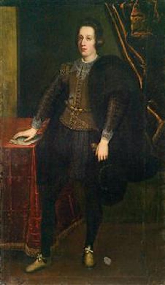 Portrait of a young man, probably Ferdinando II de’ Medici by Florentine School