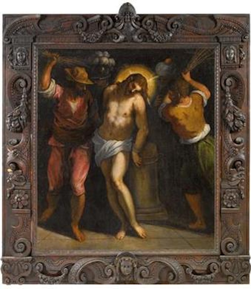 The Flagellation of Christ by Jacopo Palma il Giovane