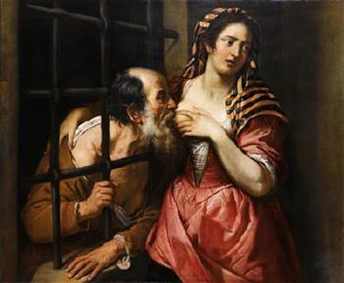 Caritas Romana by Caravaggio