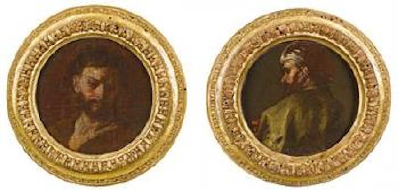 A pair of saints by Francesco Solimena