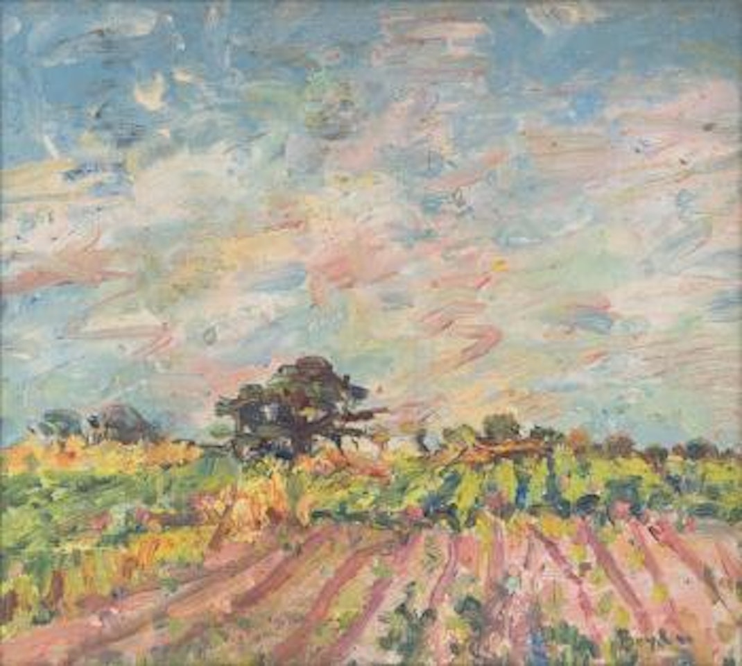 The ploughed paddock by Arthur Merric Bloomfield Boyd