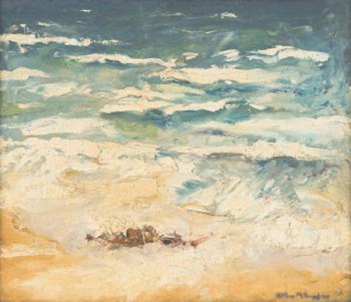 In coming tide, Port Phillip Bay by Arthur Merric Bloomfield Boyd