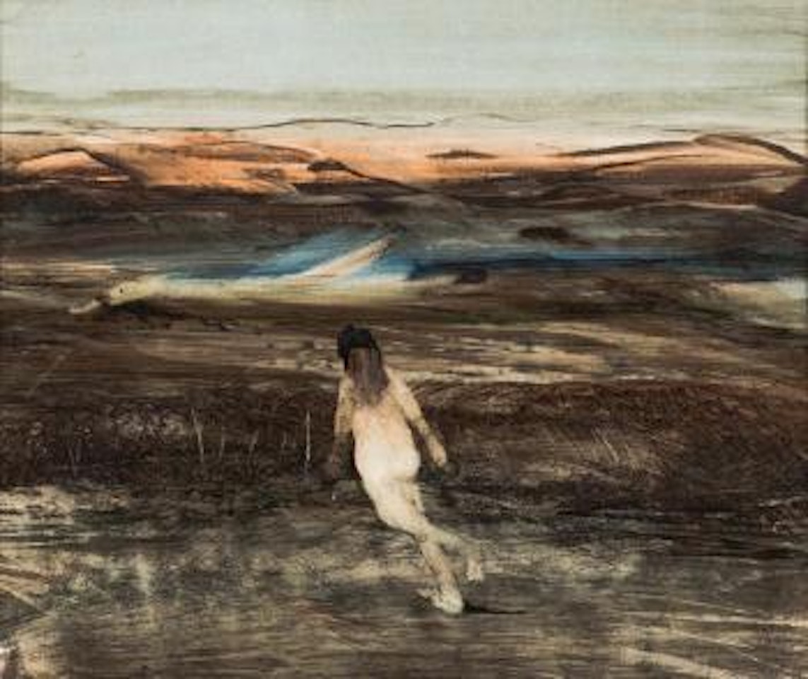 Leda and the Swan by Sidney Nolan