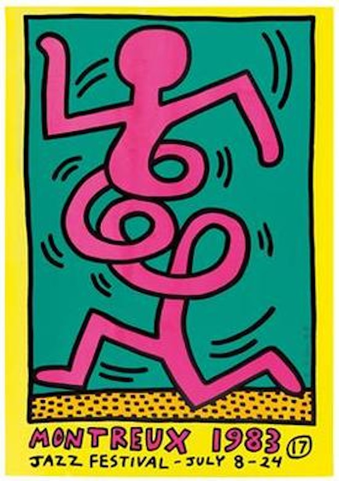 Montreux, 1983, 17ème Festival de Jazz by Keith Haring