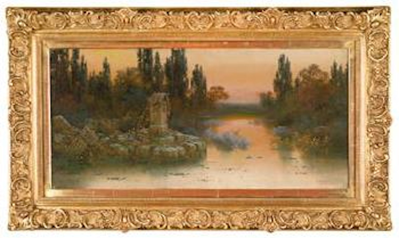In the Pontine Marshes by Enrique Serra Y Auqué
