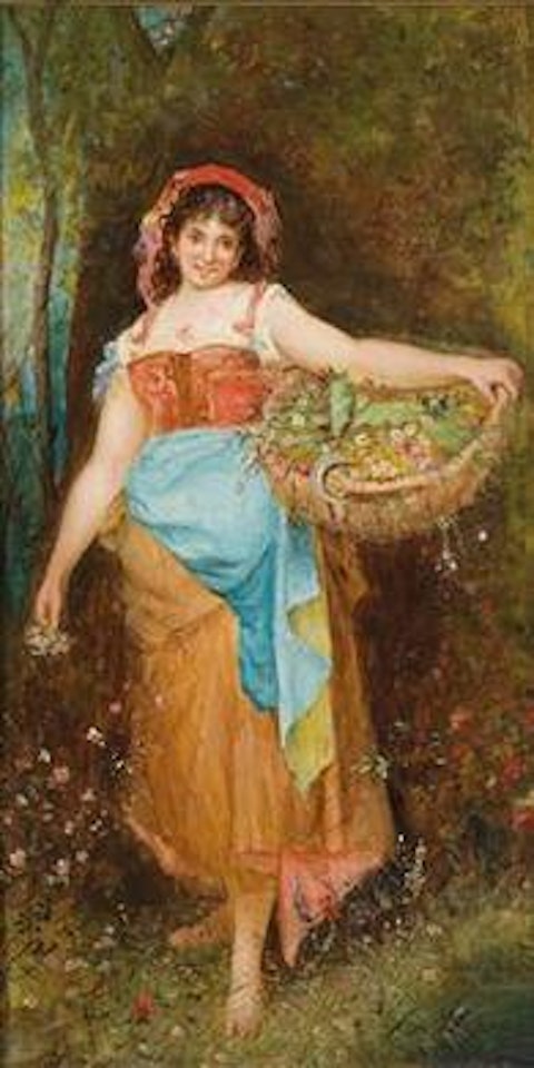 Feldblümchen (A Meadow Flower) by Hans Zatzka