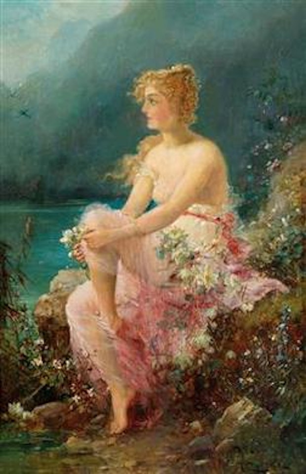 Wasserrosen (Water Lilies) by Hans Zatzka