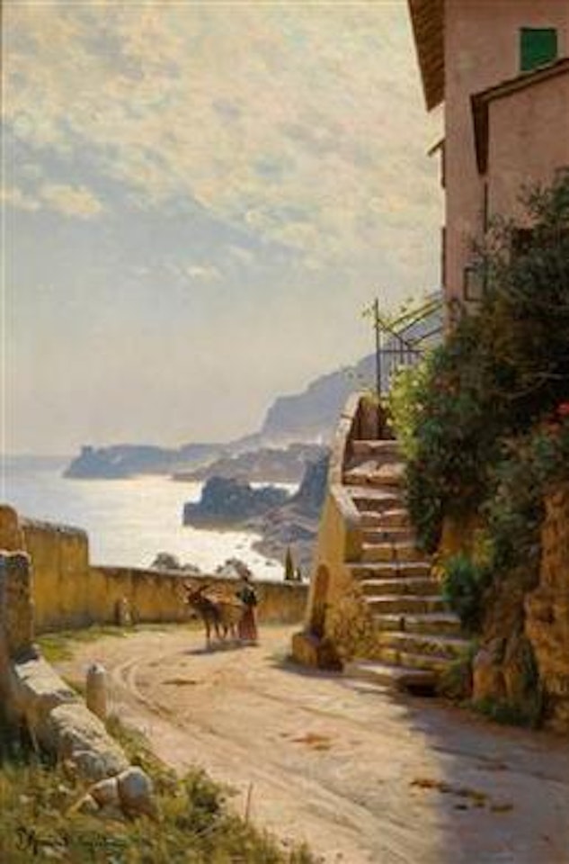 Coastal Scene by Peder Mork Monsted