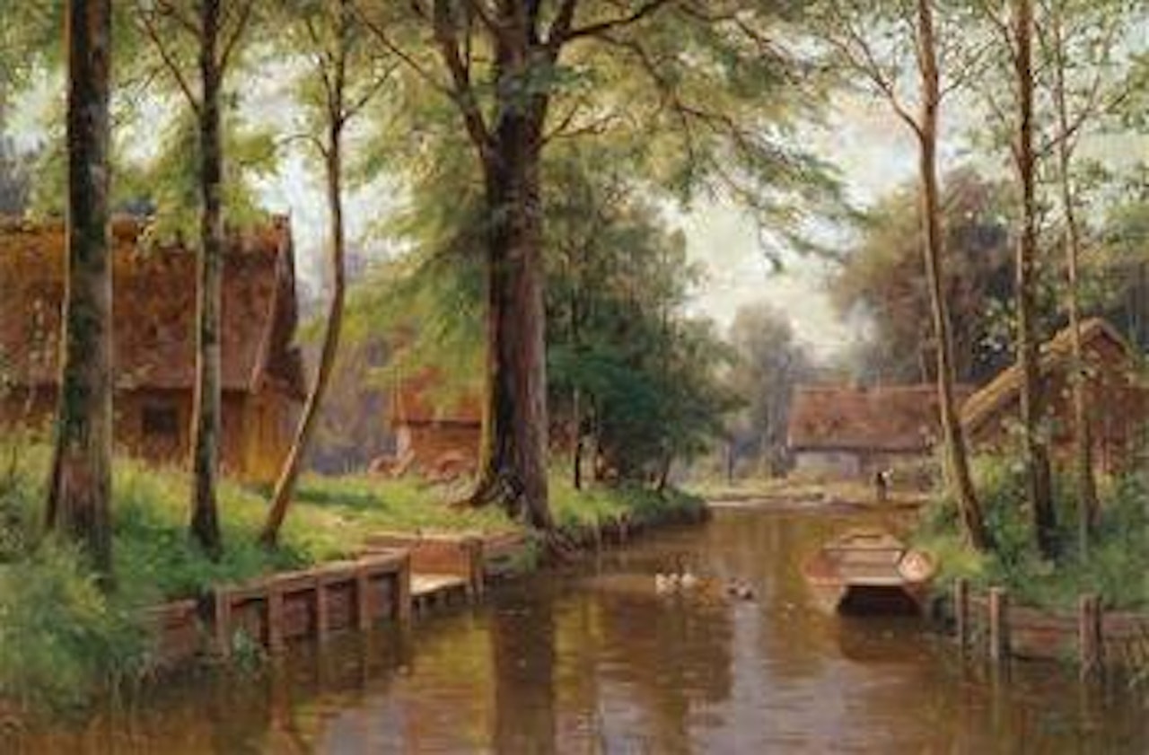 A Summer’s Day in the Spreewald by Walter Moras