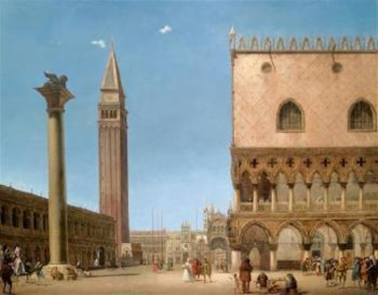 Venice – Carneval on St Mark’s Square by Giuseppe Bernardino Bison