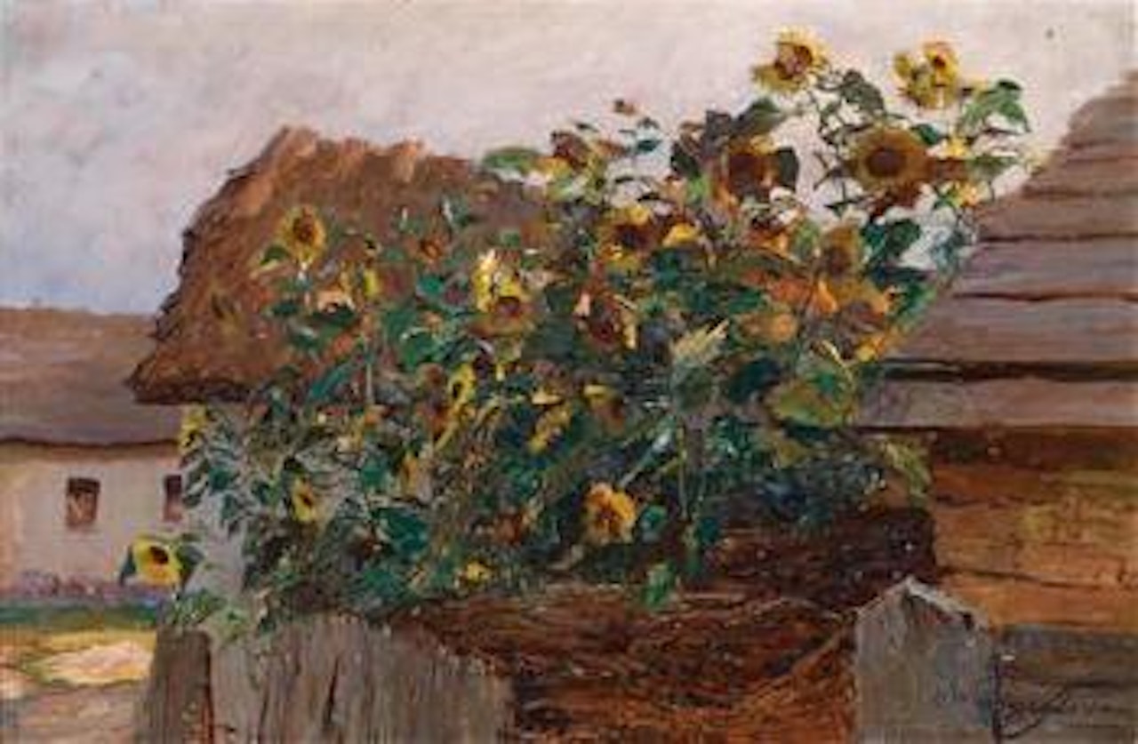 Sonnenblumen (Sunflowers) by Olga Wisinger-Florian
