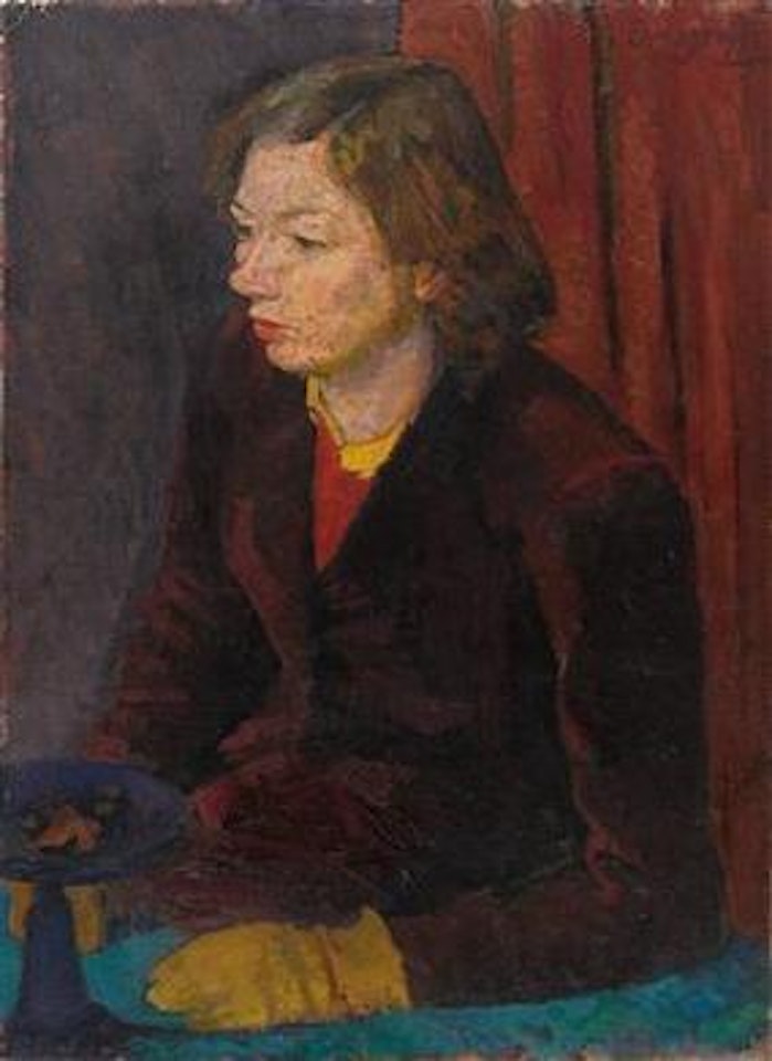 Portrait Elisabeth Reed by Giuseppe Capogrossi