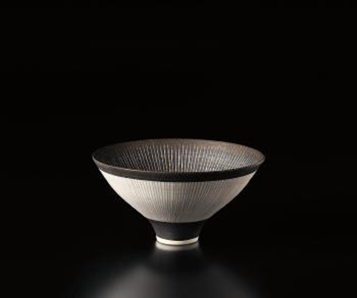 Conical bowl by Lucie Rie
