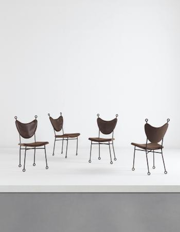 Yo-Yo side chairs by Jean Royere