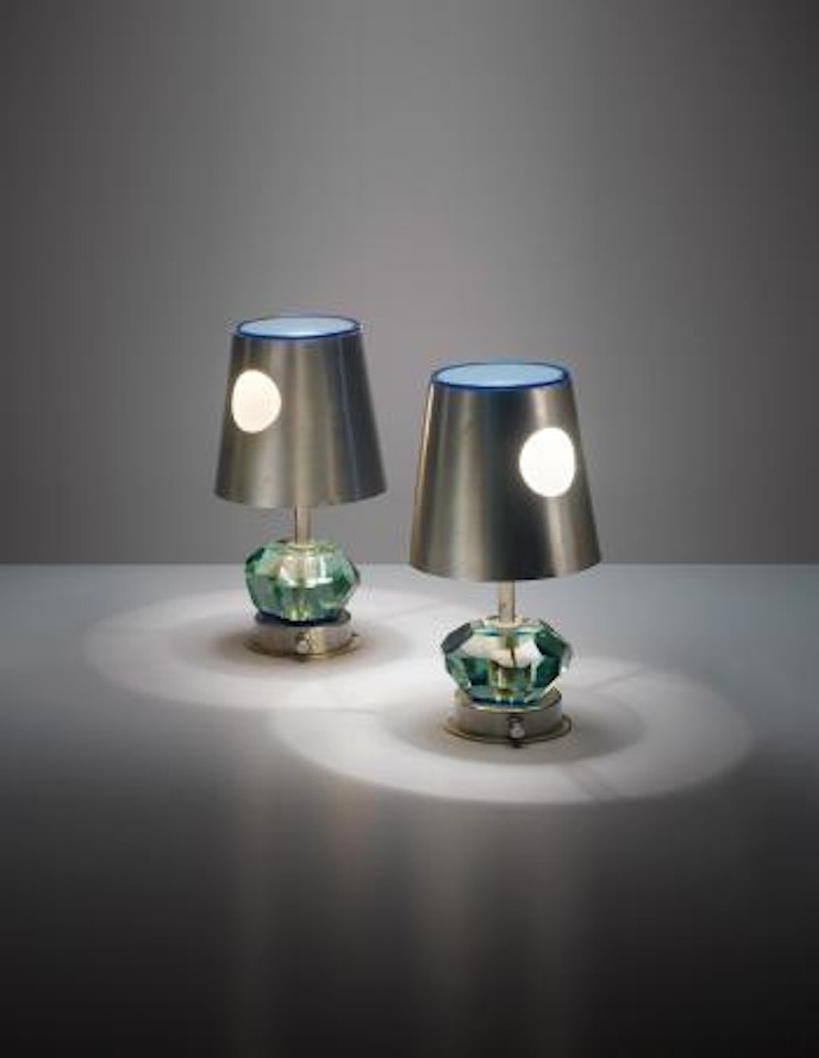 Table lamps, model no. 2228 by Max Ingrand