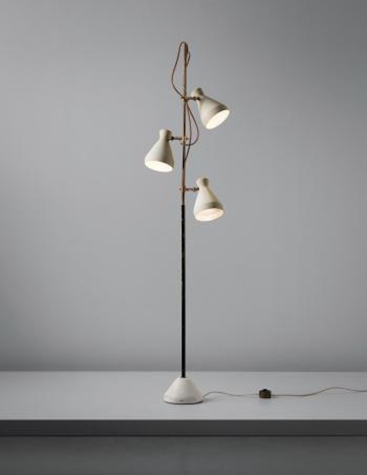 Rare floor lamp by Gino Sarfatti