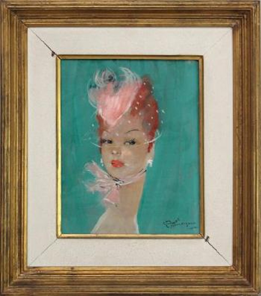 Coline by Jean Gabriel Domergue