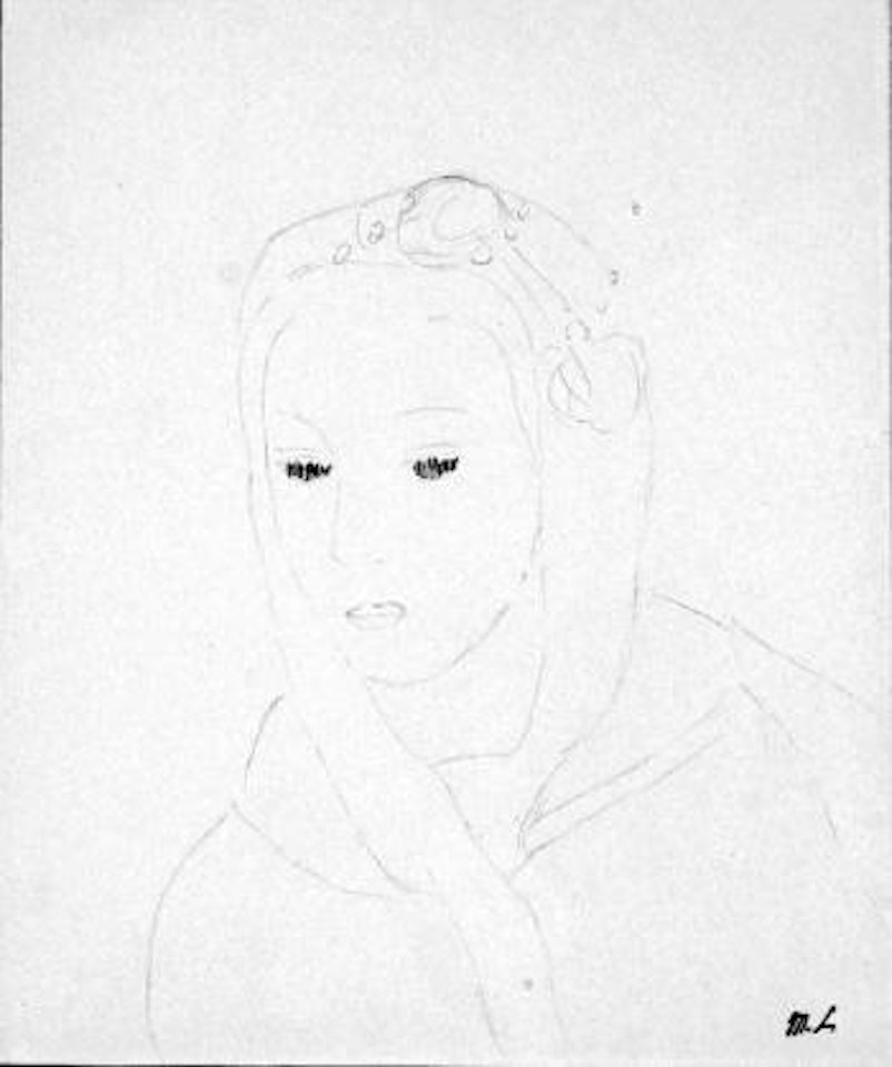 Visage au foulard by Marie Laurencin