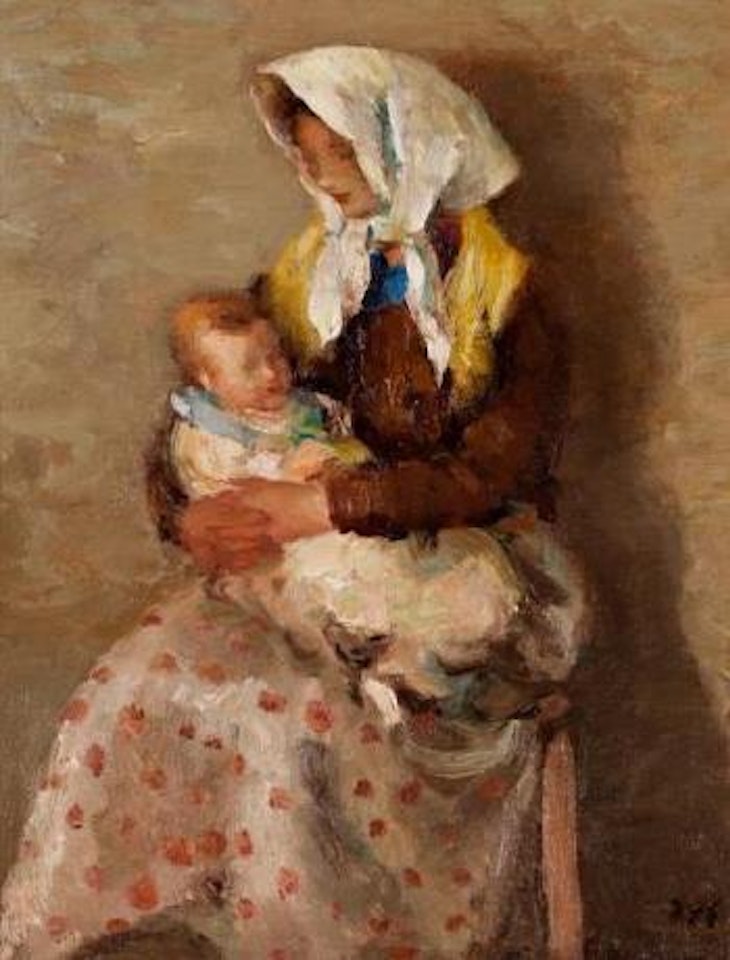 Mother & Baby by Marcel Dyf