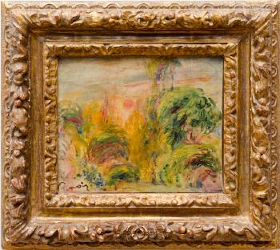 Esquisse de la maison de la poste by Pierre-Auguste Renoir