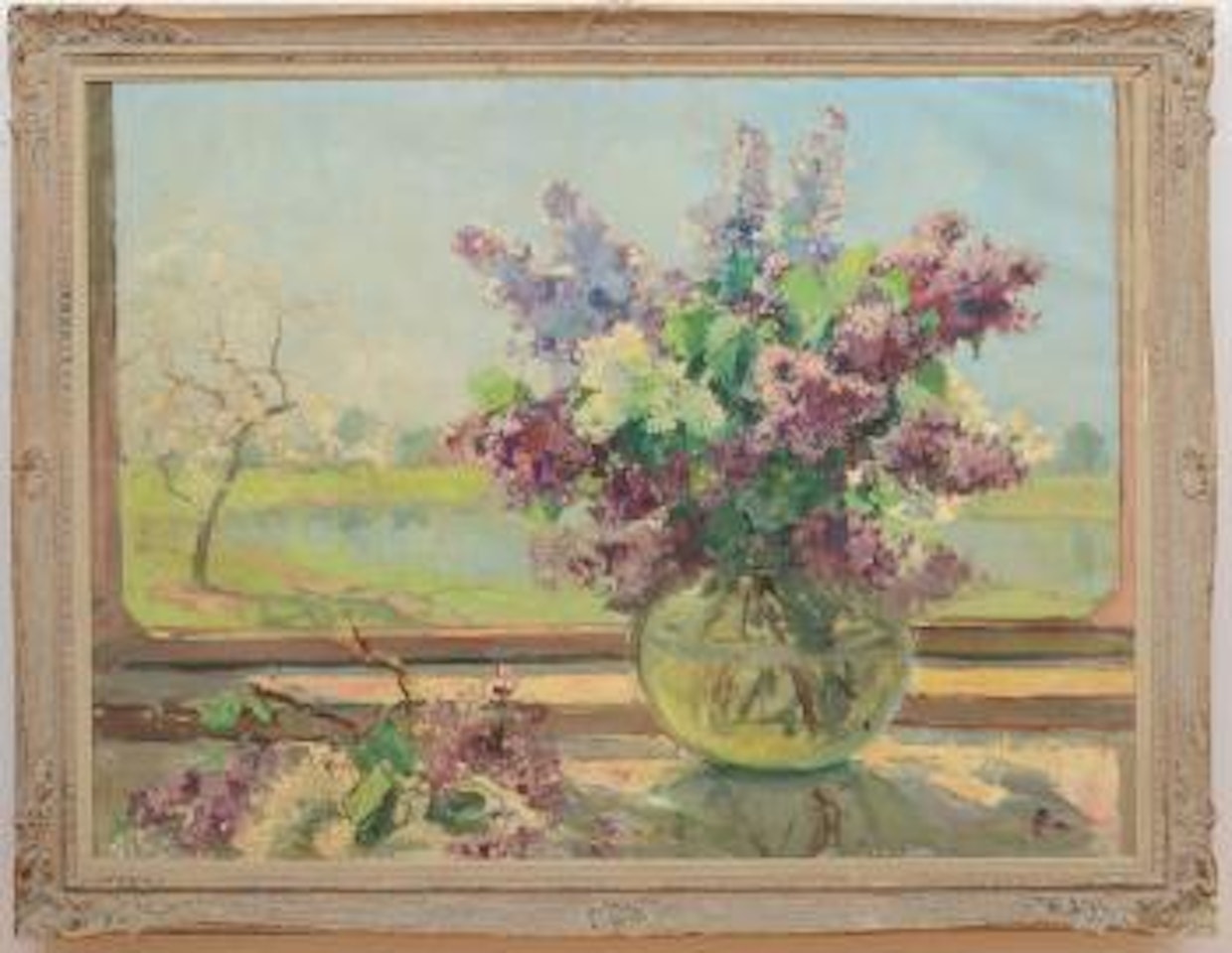 Lilas (Lilacs) by Georgij Aleksandrovic Lapschin