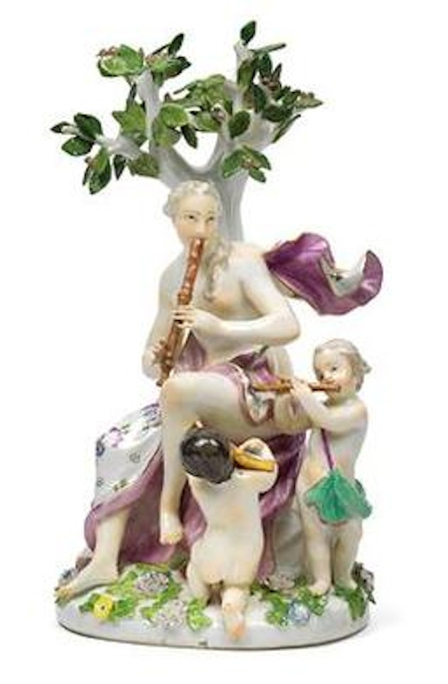 ‘Euterpe’, one of the muses by Johann Joachim Kändler