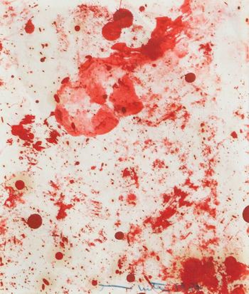 Composition by Hermann Nitsch