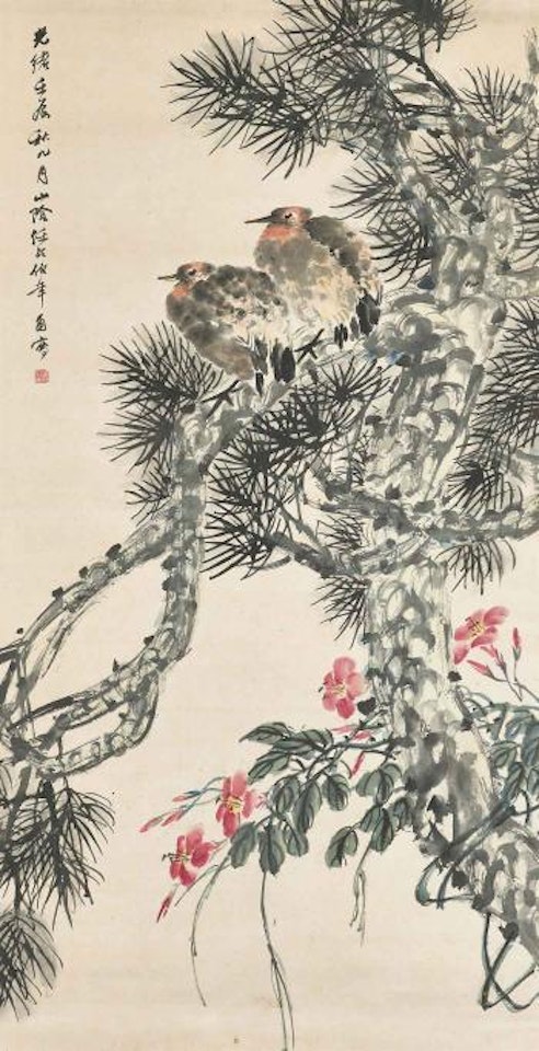 Flowers and Birds by Ren Bonian