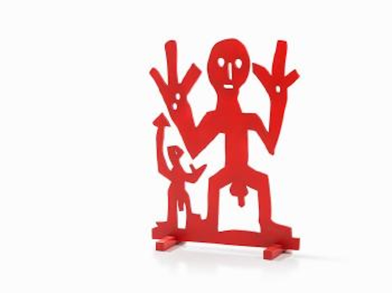 Kleiner Mann – Großer Mann by A.R. Penck