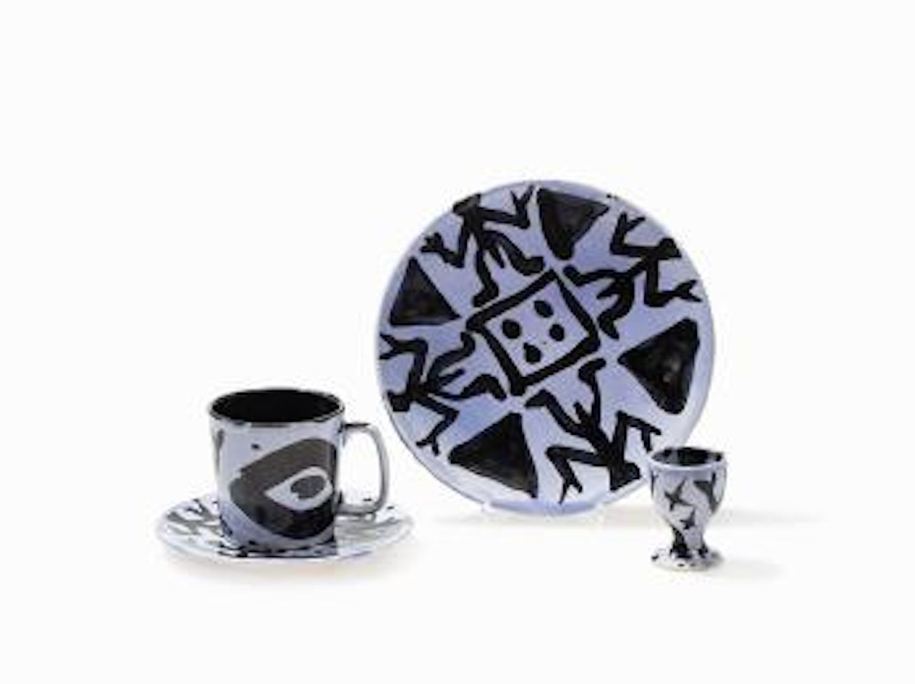 4-Piece Breakfast Set by A.R. Penck