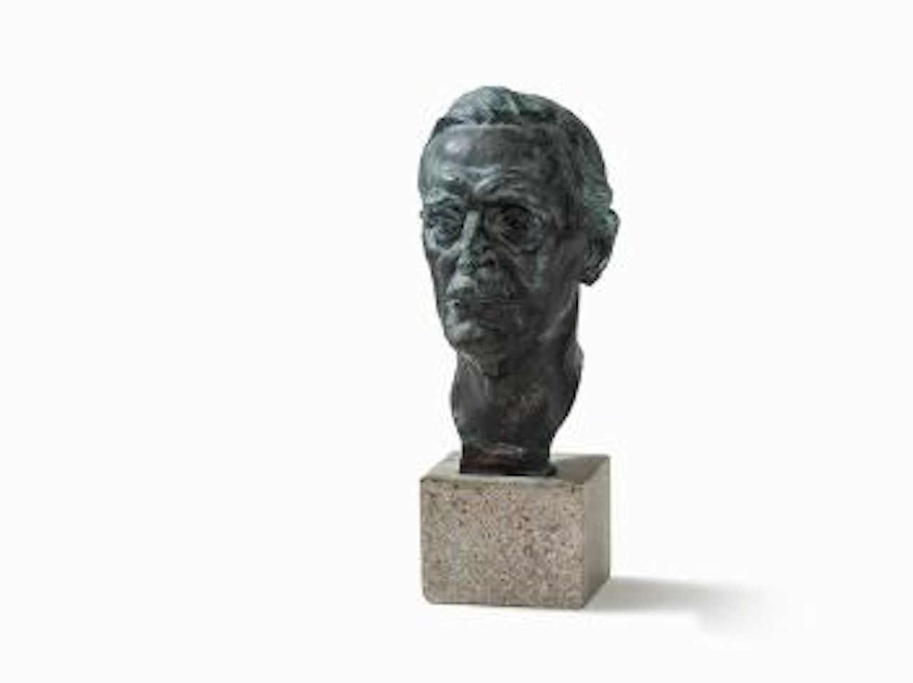 The bust of Wilhelm von Bode by Fritz Klimsch