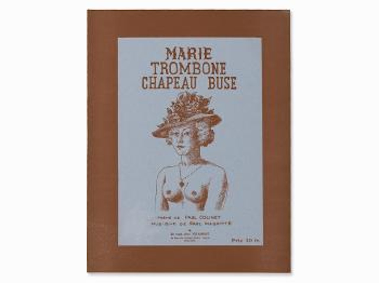 Marie Trombone Chapeau Buse by René Magritte